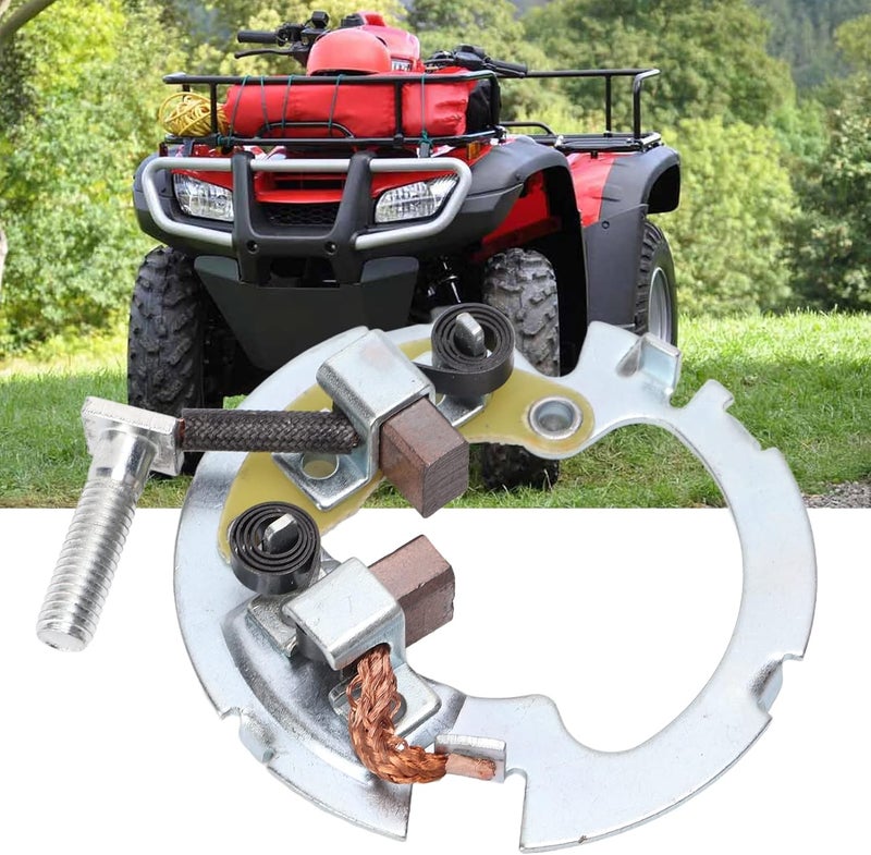 Estink Metal Starter Motor Brushes Repair Kit for CBR600F 300FW 400FW 450S, ATV Starter Motor Brush Holder Assembly Replacement - Image 2